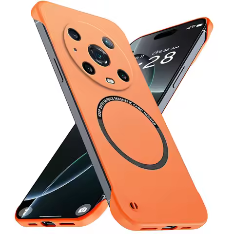 Magnetic Slim for Honor Magic 3 4 Magic3 Magic4 Pro Lite Frameless Phone Cases Matte Anti-Scratch Ha