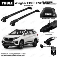 HITAM Thule Crossbar all new RUSH TERIOS 2018- Wingbar Edge EVO Black