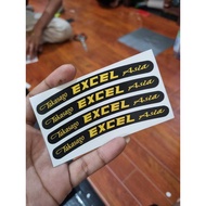 Takasago EXCEL ASIA PRINT Rim Sticker (4PCS)