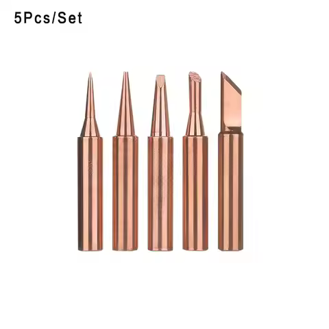 I/B/K/3C/2.4D Pure Copper 900M-T Lead-free Solder Rework Station Welding Tips Tools For 936/937/938/