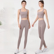 ชุดโยคะวิคตอเรียพรีเมี่ยมสำหรับผู้หญิง ชุดออกกำลังกาย Pilates ชุดวิ่ง ชุดกีฬา ชุดโยคะ กระชับสัดส่วน