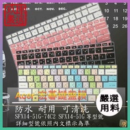 ACER Swift X SFX14-51G-74C2 SFX14-51G Dust Cover Keyboard Protective Film Cangjie Phonetic