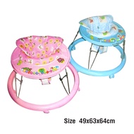 รถเข็นหัดเดินสำหรับเด็กจานกลมคุณภาพดี คละสี ขนาด 49x63x64 CM. รุ่นCircle-Baby-Walker-Music-804-00C-P