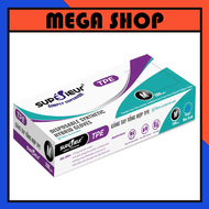 Hộp 200 cái ( thùng 10 hộp) Găng tay nilon siêu dai tự hoại ( thực phẩm và thẩm Mỹ) TPE SUPERIEUR mà