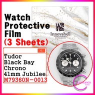 Screen Protector for Tudor Black Bay Chrono 41mm (3 sheets) / M79360N-0013 Jubilee / Scratch & Conta