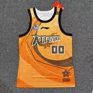 Li Ning CBA Sponsorship 23-24 Xiamen All-Star Zhao Rui Professional Basketball Game Training Suit Ba