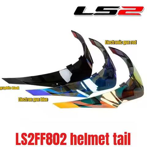 LS2 Helmet FF802 Special Tail Large Tail Gun Red Tail