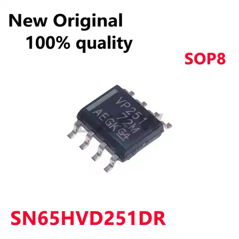 (5-10piece) New Original SN65HVD251DR SN65HVD251 VP251 SOP8 CAN transceiver chip In Stock
