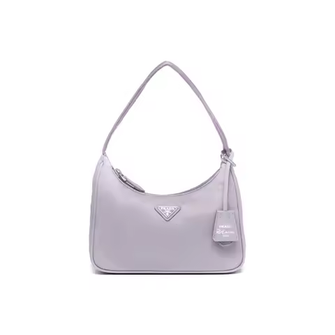 PRADA Re Edition Re Nylon Recycled Nylon Handbag, Crossbody Bag Mini Women's Wisteria Purple 1NE515-