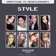 1pcs - [HEARTS2HEARTS] STYLE UNOFFICIAL PHOTOCARD