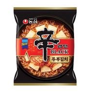 Shin Ramen Black Tofu Kimchi Noodles 127g Spicy Flavor Korean Instant Ramen Noodle Best Tasting Soup Traditional Instant Ramen