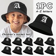 1 chiếc mũ xô in'số La Mã 26 đa năng, thoáng khí và nhẹ, chống nắng, phù hợp cho trẻ em mặc khi trở