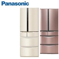 【PANASONIC 國際】601公升 日本製六門鋼板冰箱  自動製冰 一級能效 NR-F607VT(71999元)
