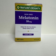 美國 Nature's Bounty Melatonin 自然之寶 褪黑激素10mg 180片(現貨)