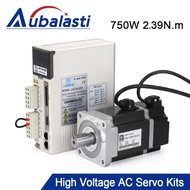 Aubalasti JMC 750W 3000rpm 2.39N.m 80mm AC220V Servo Motor Drive Kits JASD7502-M20B+80JASM07230K-M23