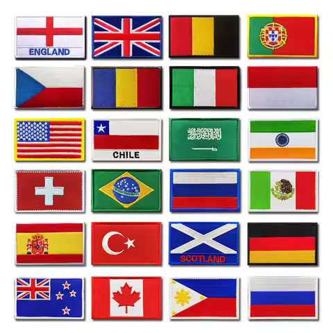 National Flag Germany Romania Switzerland Spain France Belgium Italy Holland Poland Russia UK Portug