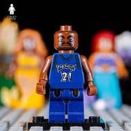 Lego 人仔 Kevin Garnett(NBA/nba036/3433/Dark Blue Uniform)