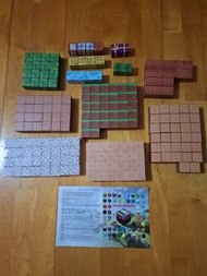 Minecraft 紙質建築積木magnetic cubes(內有磁鐵)