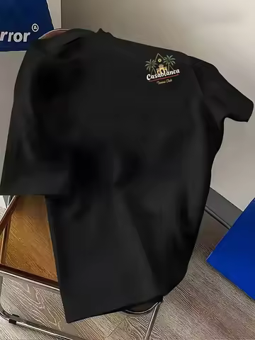 Casablanca Tennis Club Tropical Oversized Tee