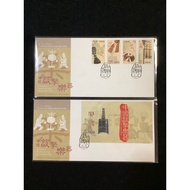 2003 Percussion Instruments Issue Comprising The 4Values Set &Miniature Sheet On 2 Separate FDCS