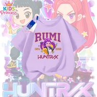 COD (24 Hours Delivery) Kpop Demon Hunters Cotton 1 Shirt 90-150CM N187