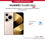 HUAWEI Pura 80 Ultra Smartphone l Switchable Dual Telephoto Camera l 1-inch Ultra Lighting HDR Camer