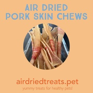 Air Dried Pork Skin Chews for Medium Dogs (5-12kg)