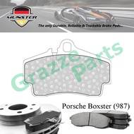 Münster Disc Brake Pad Rear for Porsche Boxster (987) 2.9 2009-2011 MA1.20 Cayman (987) 2.7 2006-200