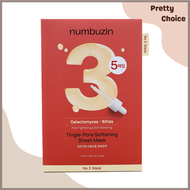 numbuz:n - 【5片裝】numbuzin No.3 水光收毛孔嫩膚面膜 [平行進口]