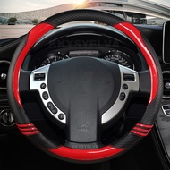 Car Steering Wheel Cover For Nissan Qashqai 2007-2015 Rogue X-Trail 2008-2013 NV200 2009-2016 Sentra