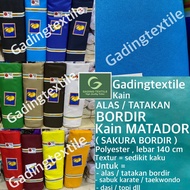 CODE V73E per 1 roll SAKURA fabric EMBROIDERED MATADOR PALA FRUIT stamp bedge embroidery coaster bet