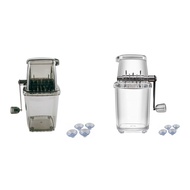 Ice Crusher Manual Rotary Ice Crusher Cocktails Machine Ice-Cube Crushed Smoothies Ice Crusher Machi