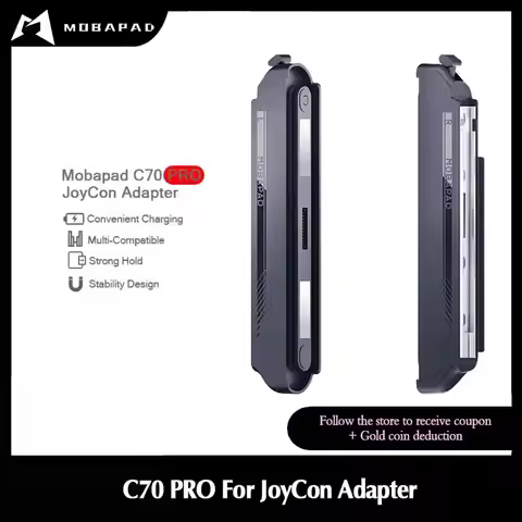 MOBAPAD C70 PRO For JoyCon Adapter Convenient Charging for Switch JoyCon Nintendo Switch 2 For M6 HD