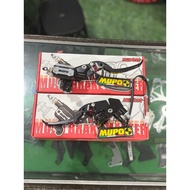 MUPO 22 Black Brake Master Z7093-01 Single Folding Axial 14mm Universal Square Tube