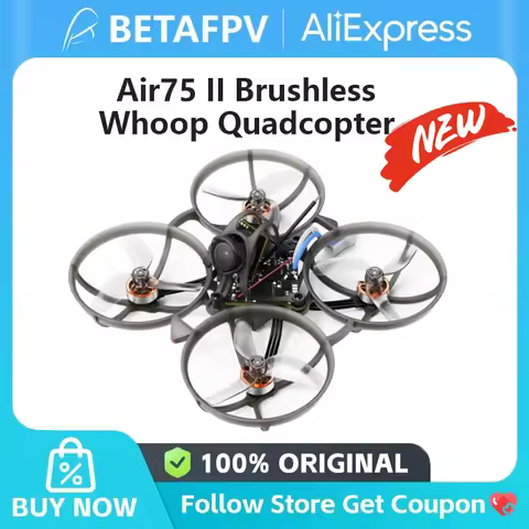 BETAFPV NEW Air75II Brushless Whoop Quadcopter Racing Drones ELRS 2.4G Matrix FC 5in 1 v2 For LAVA 1