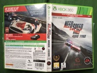 XBOX 360 NEED FOR SPEED RIVALS 包郵 FREE POST