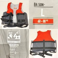 Decathlon ITIWIT 救生衣 BA 50N+ 60 – 80kg 大碼 L碼 成人 迪卡儂 迪卡濃 廸卡儂 浮力背心 浮潛 潛水 戶外 運動 器材 用具 成人款 浮力 背心 獨木舟 立式划