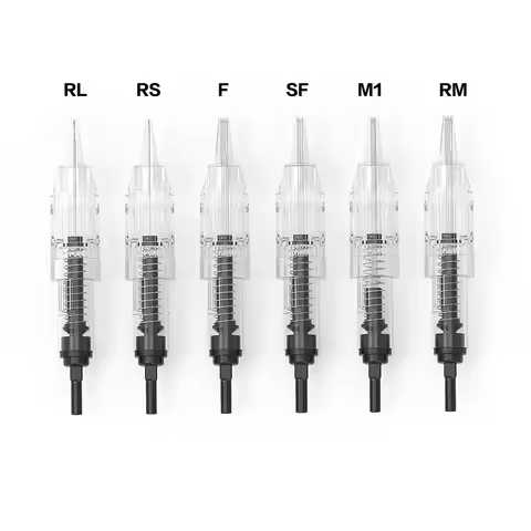 Tattoo Needles 1RL 3RL 10piece Cartridge Needles Disposable Sterilized Tattoo Permanent Makeup Needl