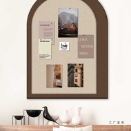 Felt Wall Stickers Cork Board Photo Wall Background Board Display Board Perforation-Free Wall Decora