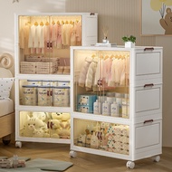 Magnetic Door 65/75cm Adult Foldable Wardrobe Cabinet Drawer Closet Stackable Deeper Storage Box Org