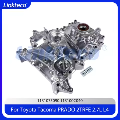 Engine Parts Oil Pump Timing Chain Cover Assembly Fit 2.7 L 2TRFE For Toyota Tacoma LAND CRUISER PRA