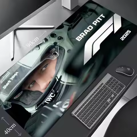 F_F1 the movie Mouse Pad 1PC F1 Car Mouse Mat Desk Mat With Pad Gaming Accessories Prime Gaming XXL 