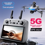 S185 GPS Brushless Drone with 3-Axis Gimbal – 7.2" Touchscreen & 2.7K HD Camera