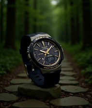 BuyLike 特價！CASIO Baby-G BGS-100GS-1A 黑金 色 男女通用 自動計步 錶 BGS-100 BGS100 包 順豐寄貨 貨到收款