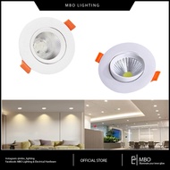 LED Eyeball Recessed Spotlight Downlight / Ceiling Light 7w / 12w