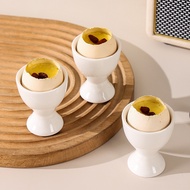 Simple Ceramic Egg Cup Egg Cup Egg Cup Egg Cup Goblet Egg Holder Simple Dining Table Cup Bracket Cre