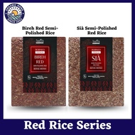 BORNEO Premium Red Rice Series (Bireh Red Semi-Polished Rice / Sia Semi-Polished Red Rice) (1kg)