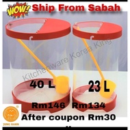 Rm155 Only 23 Liter Balang Air (Merah) Tebal Besar Cap Unta Jung Hann Ship from Sabah 