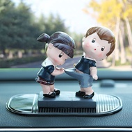 Singapore Hot Sale Car Decoration Cartoon Car Supplies Cute Couple Doll for Girls Qixi Birthday Wedding Gift Decorations