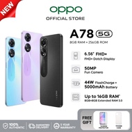 [HOT DEAL🔥] OPPO A78 5G | 8GB+256GB | 67W SUPERVOOC Fast Charge | 5000mAh Long Battery | Android Sma